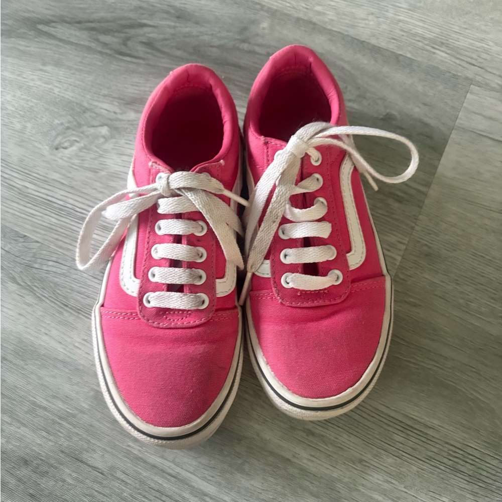 Vans Kids Sneakers - Pink and White